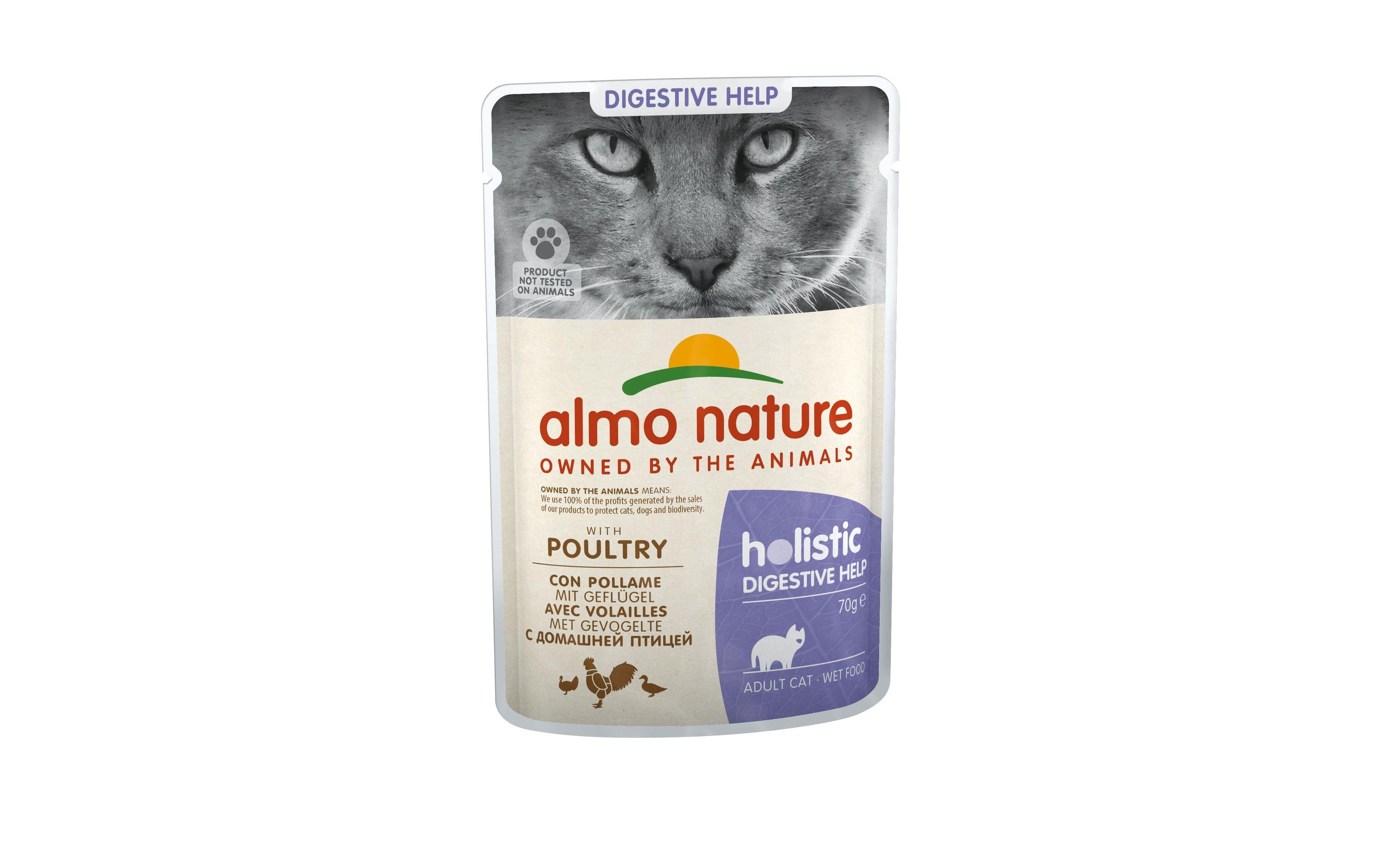 Almo Nature Nassfutter Holistic Digestive Help mit Geflügel, 70 g Almo Nature Nassfutter Holistic Digestive Help mit Geflügel, 70 g