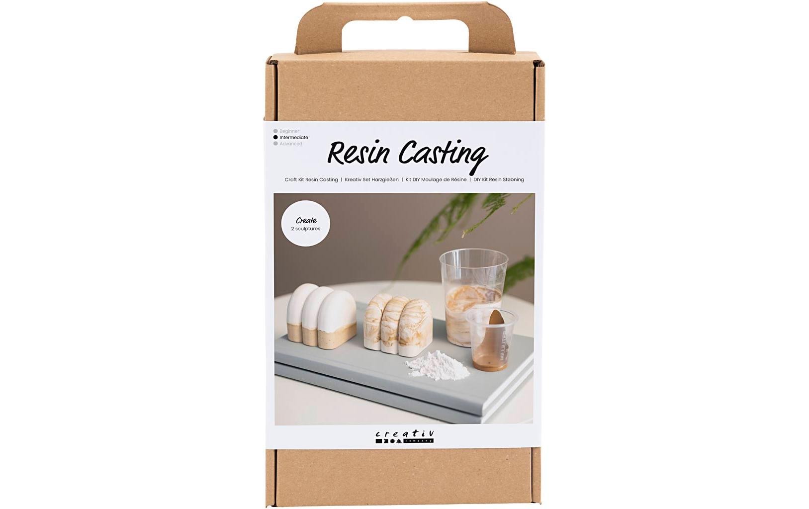 Creativ Company Giessharz Skulptur Beige