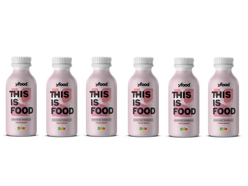 YFOOD Trinkmahlzeit Fresh Berry 6 x 500 ml YFOOD Trinkmahlzeit Fresh Berry 6 x 500 ml