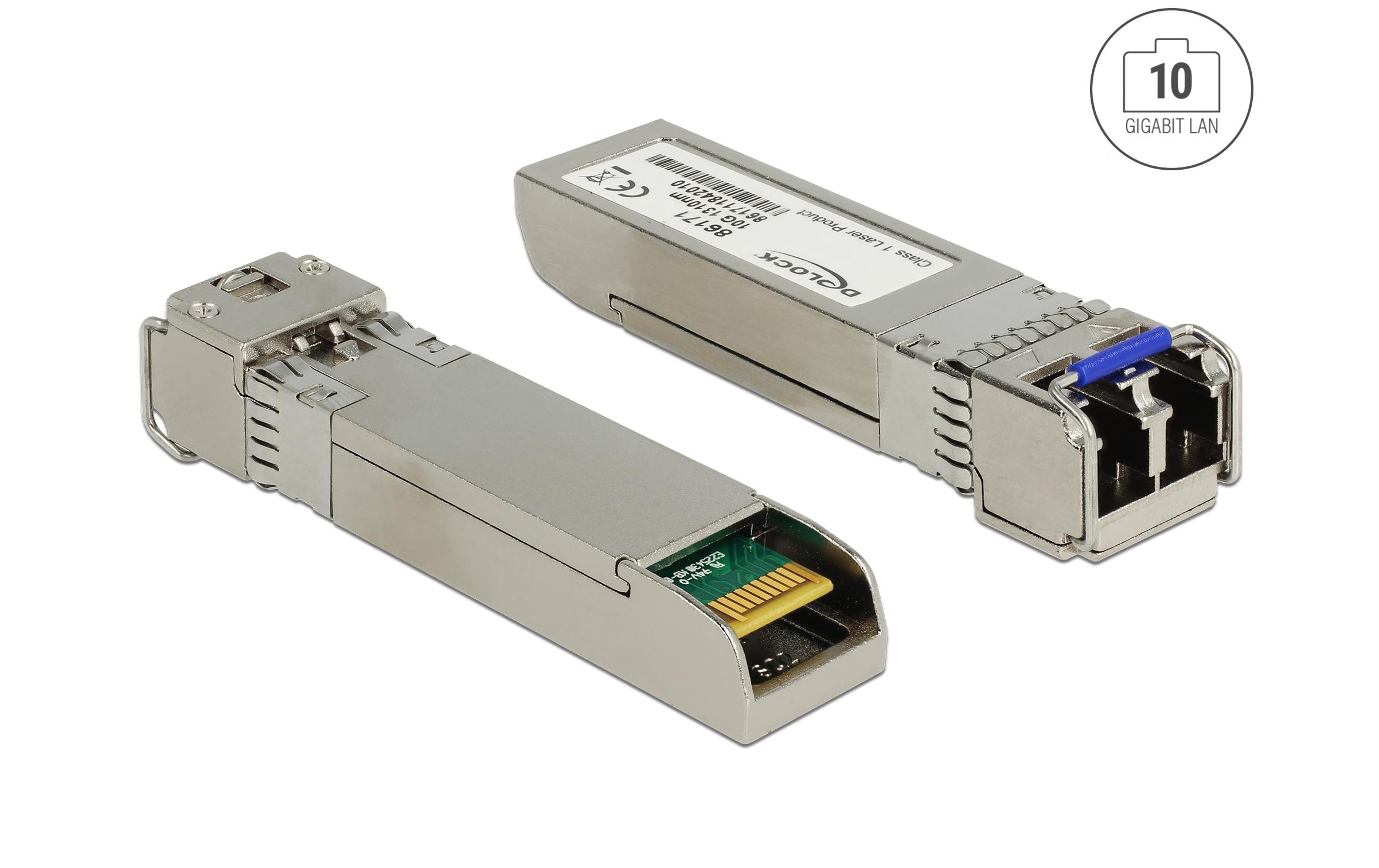 Delock SFP+ Modul 10 GBase-LR SM 1310 nm Delock SFP+ Modul 10 GBase-LR SM 1310 nm