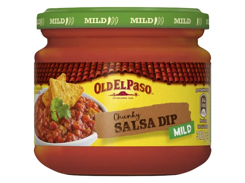 Old El Paso Chunky Salsa Dip mild 312 g Old El Paso Chunky Salsa Dip mild 312 g