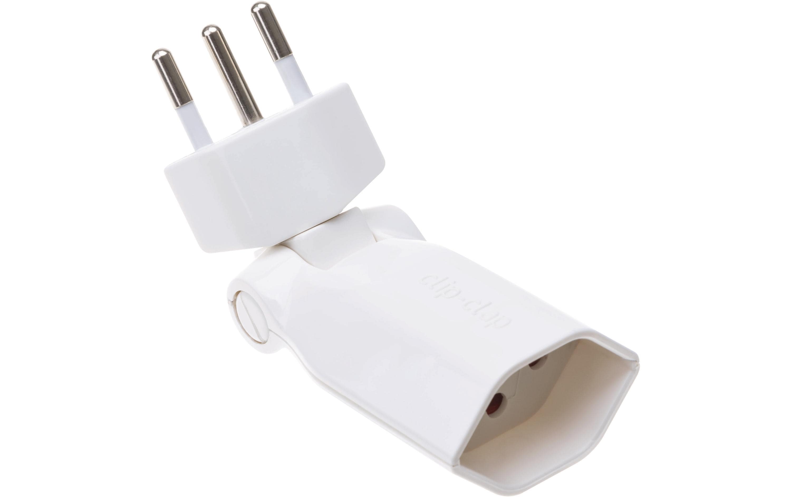 Max Hauri Winkelstecker Clip-Clap 180° T13 Max Hauri Winkelstecker Clip-Clap 180° T13