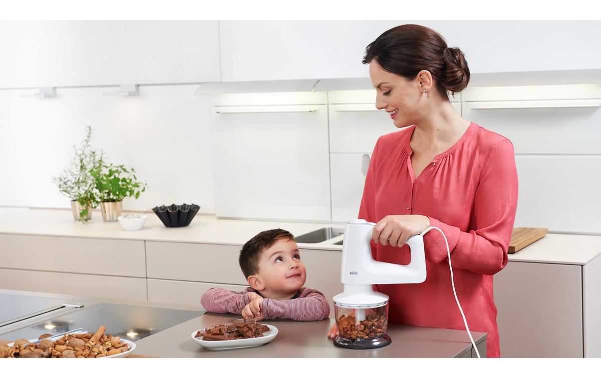 Braun Handmixer MultiMix 3 HM3137WH Weiss
