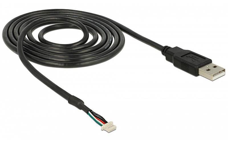 Delock Schnittstellenkabel USB USB 2.0 A Stecker, 1.5m