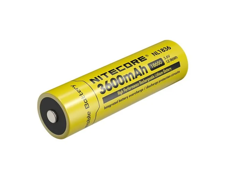 Nitecore Akku Typ 18650 NL1836 3600 mAh Nitecore Akku Typ 18650 NL1836 3600 mAh