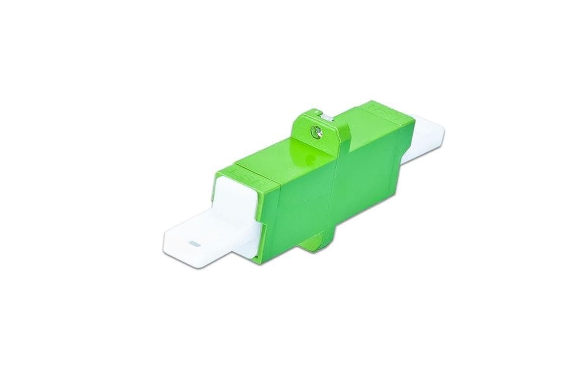 Lightwin LWL-Kupplung Singlemode LC/APC – LC/APC/OS2/Duplex 10 Stk.