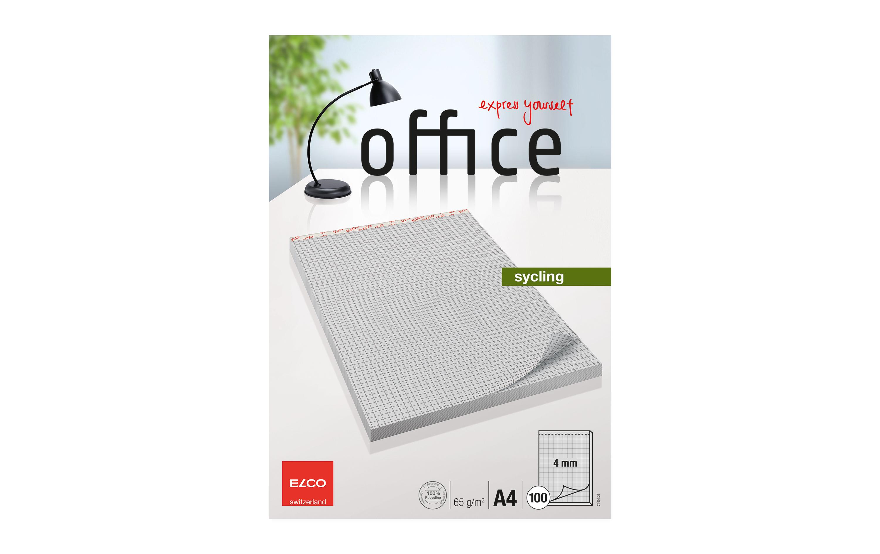 ELCO Notizblock Recycling A4 ELCO Notizblock Recycling A4