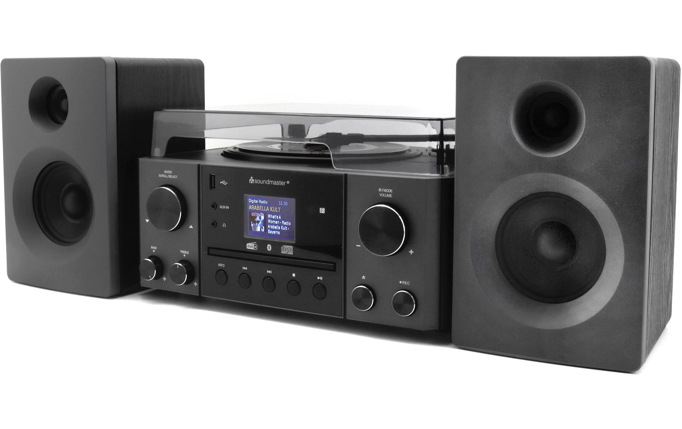 soundmaster Stereoanlage MCD1950SW Schwarz soundmaster Stereoanlage MCD1950SW Schwarz