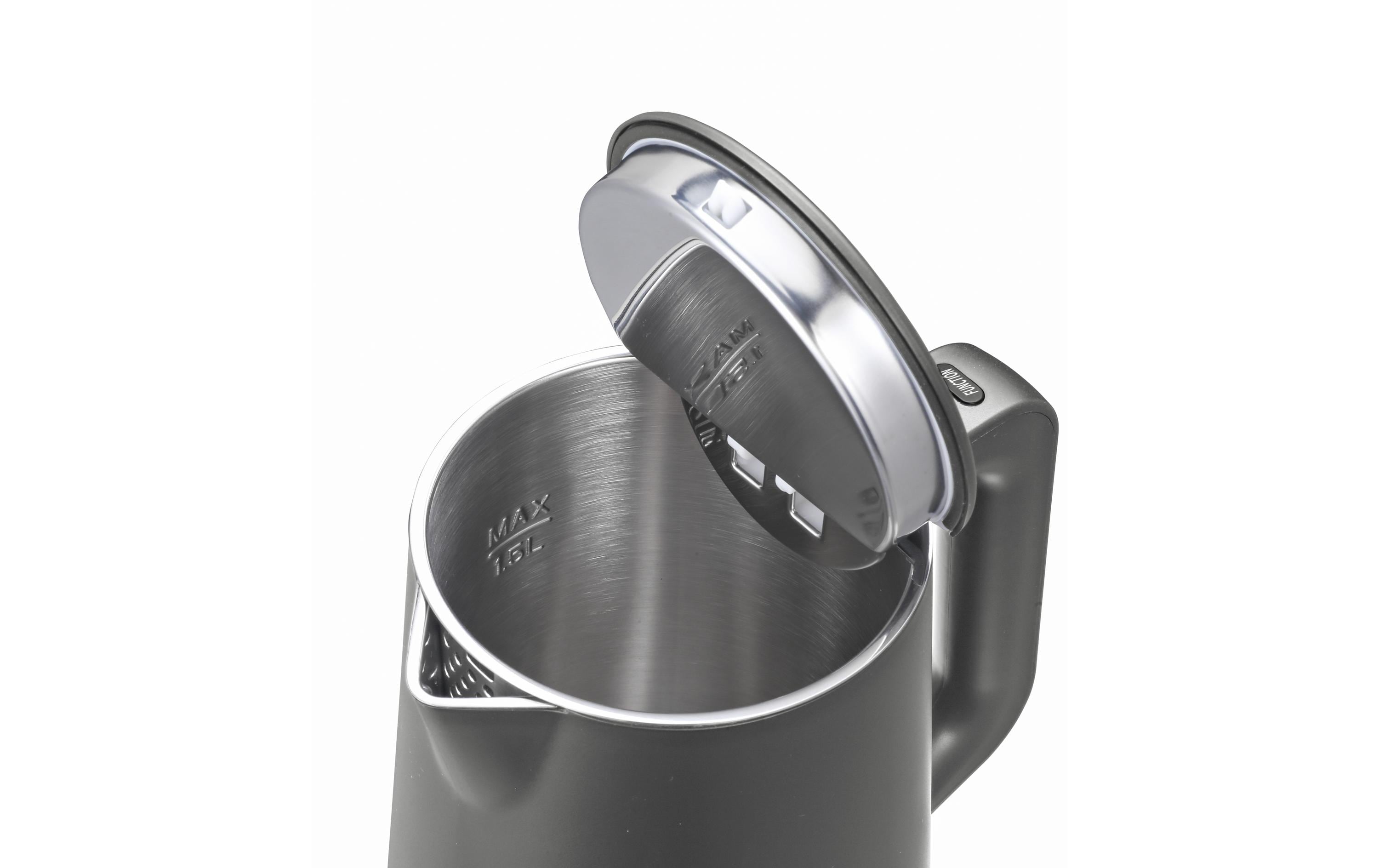 FURBER Wasserkocher Veloce, 1.5 L, Grau