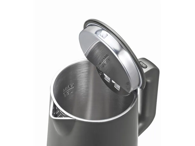 FURBER Wasserkocher Veloce, 1.5 L, Grau