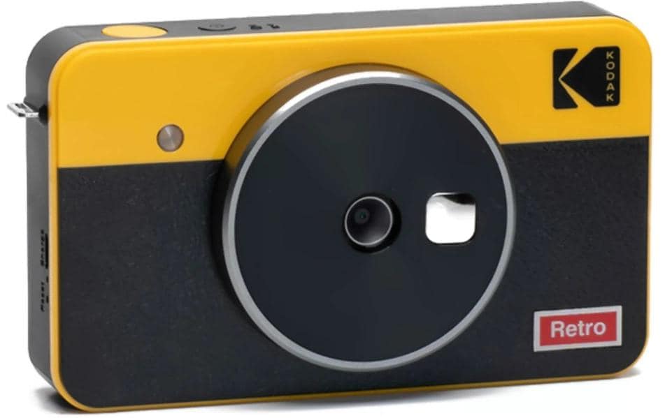 Kodak Fotokamera Mini Shot 2 Combo Retro Gelb