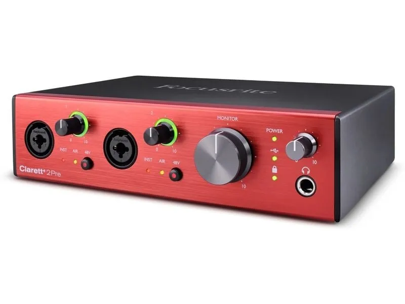 Focusrite Audio Interface Clarett+ 2Pre Focusrite Audio Interface Clarett+ 2Pre