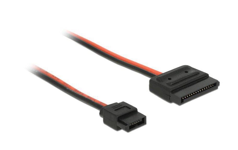 Delock Stromkabel Slim-SATA – SATA 24 cm