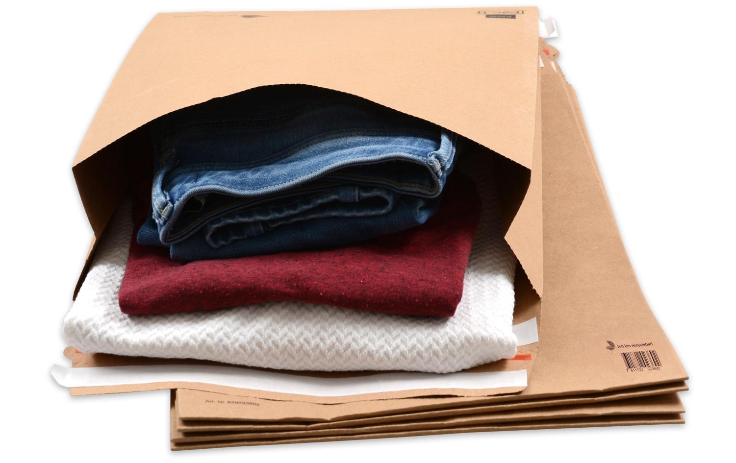 ELCO Versandtasche Zero Plastic M 380 x 475 mm, 100 Stück