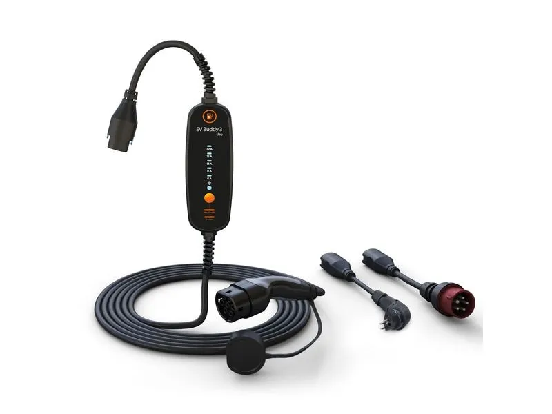 EV Buddy Ladekabel für EV Buddy 3 Pro, 22kW, 10m, Bluetooth EV Buddy Ladekabel für EV Buddy 3 Pro, 22kW, 10m, Bluetooth