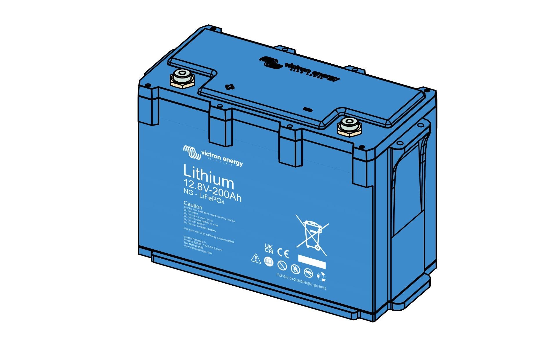 Victron Batterie LiFePO4 12.8 V 200Ah NG Victron Batterie LiFePO4 12.8 V 200Ah NG