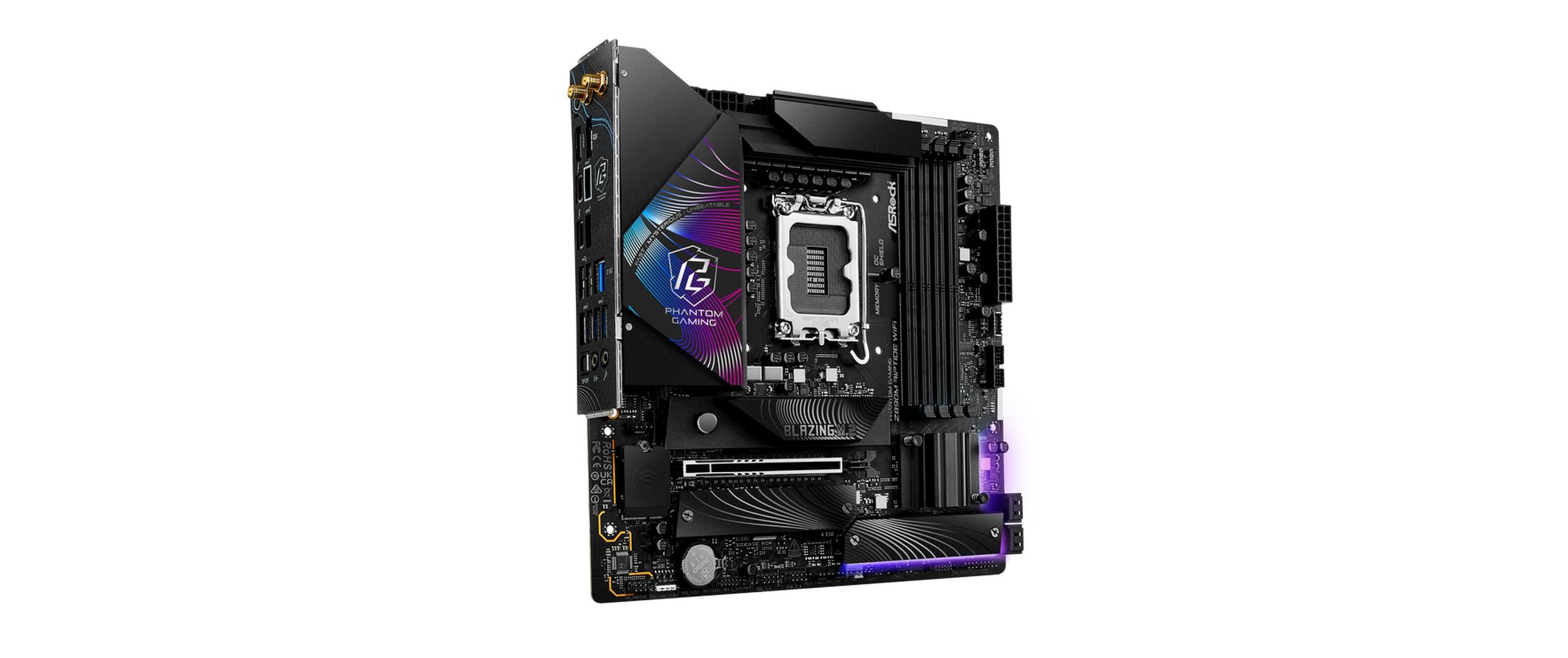ASRock Mainboard Phantom Gaming Z890M Riptide WiFi