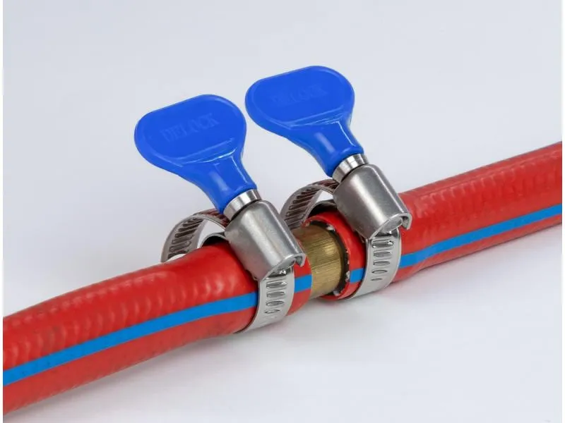 Delock Schlauchschellen-Set 10-16 mm, Blau 10 Stück Delock Schlauchschellen-Set 10-16 mm, Blau 10 Stück