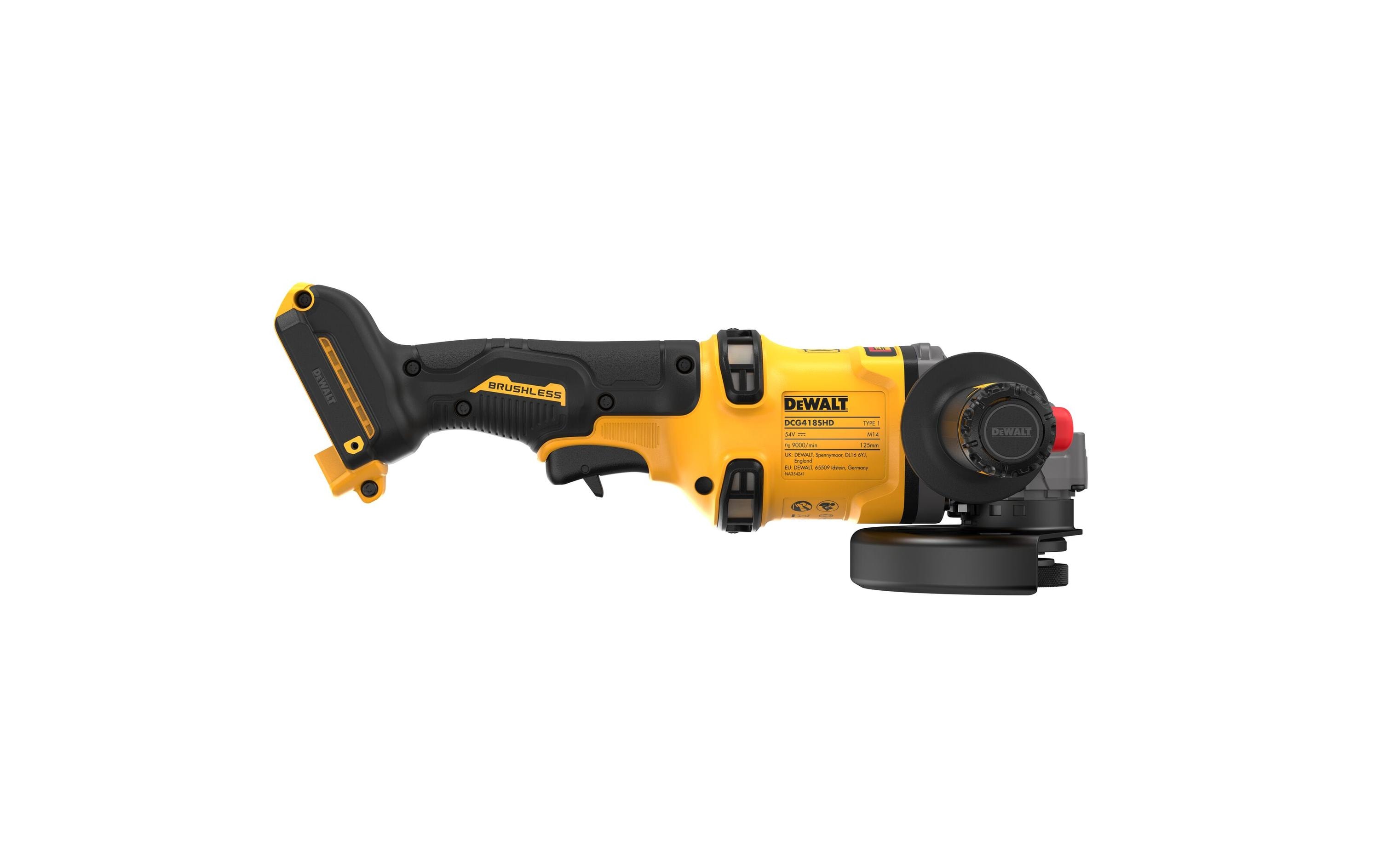 DEWALT Winkelschleifer Dual Switch 54 V Ohne Akku