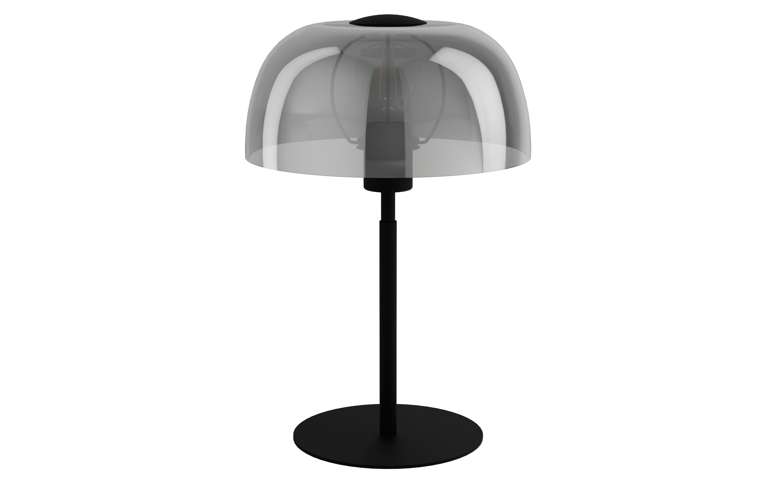 EGLO Leuchten Tischleuchte SOLO 2 schwarz exkl. E27 1x40W