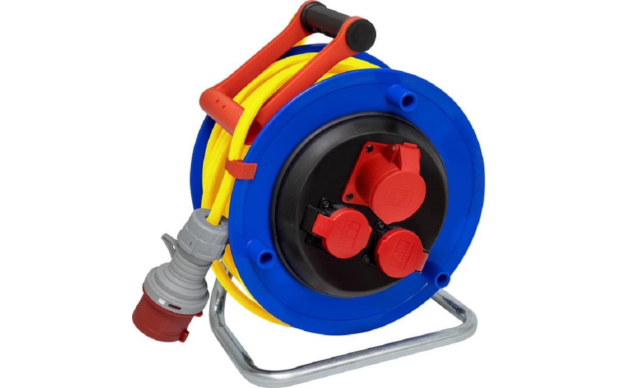 Brennenstuhl Baustellen-Kabelrolle BAT ST 290 33 m 1x CEE/5 + 2x T25
