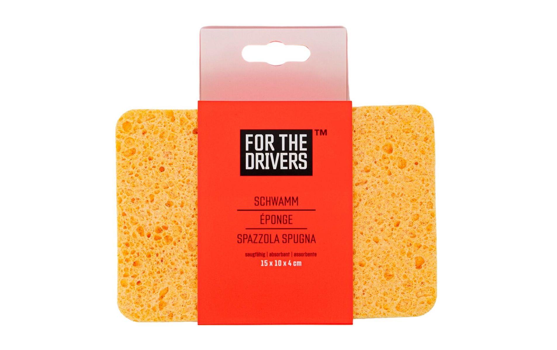 For The Drivers Schwamm gross, gelb For The Drivers Schwamm gross, gelb