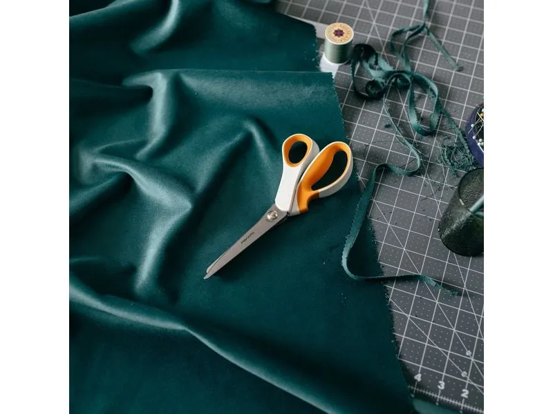 Fiskars Schere Softgrip 24 cm, rostfreier Stahl, Rechtshänder