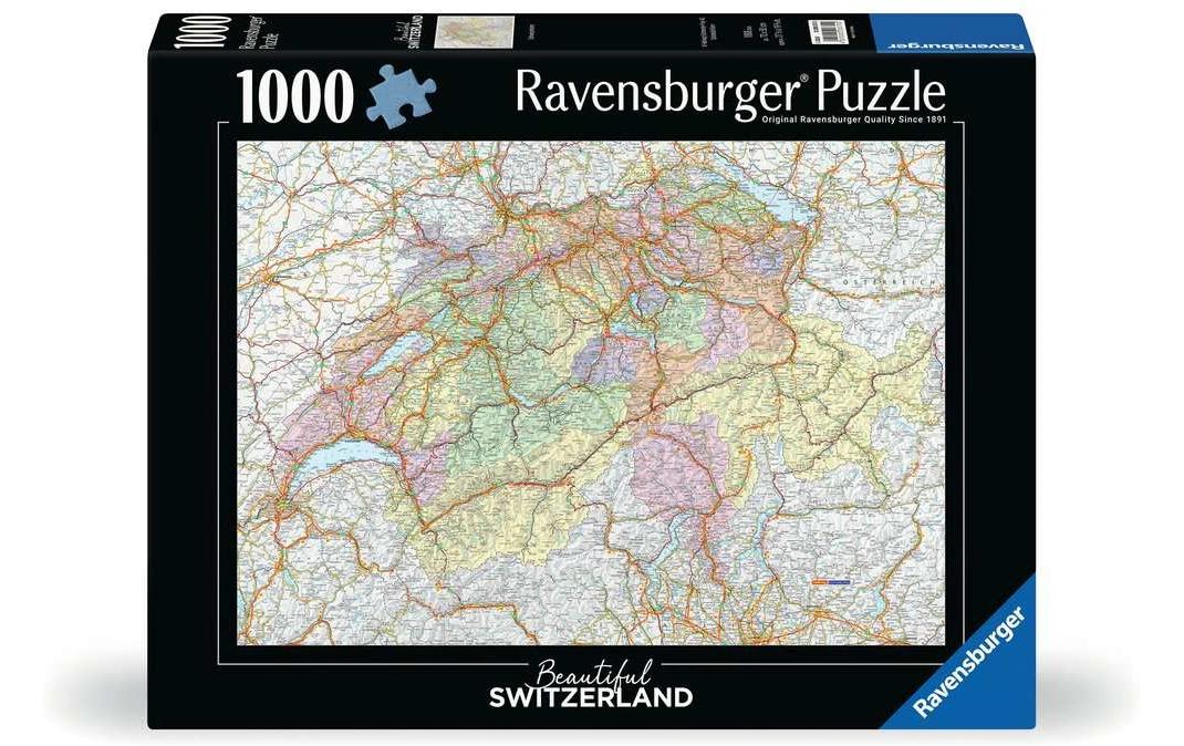 Ravensburger Puzzle Schweizerkarte