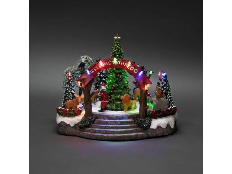 Konstsmide LED-Figur Szenerie Weihnachtszoo, 20 cm Konstsmide LED-Figur Szenerie Weihnachtszoo, 20 cm