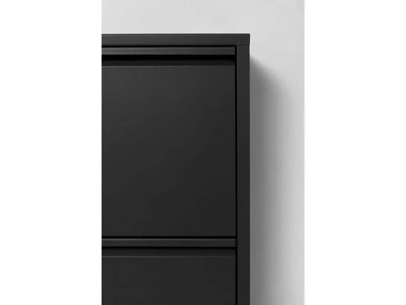 Kare Schuhschrank Caruso 5-er, 50 x 170 cm, Schwarz Kare Schuhschrank Caruso 5-er, 50 x 170 cm, Schwarz