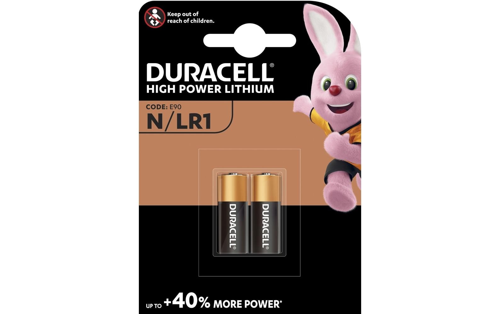 Duracell Batterie Alkaline N 2 Stück Duracell Batterie Alkaline N 2 Stück
