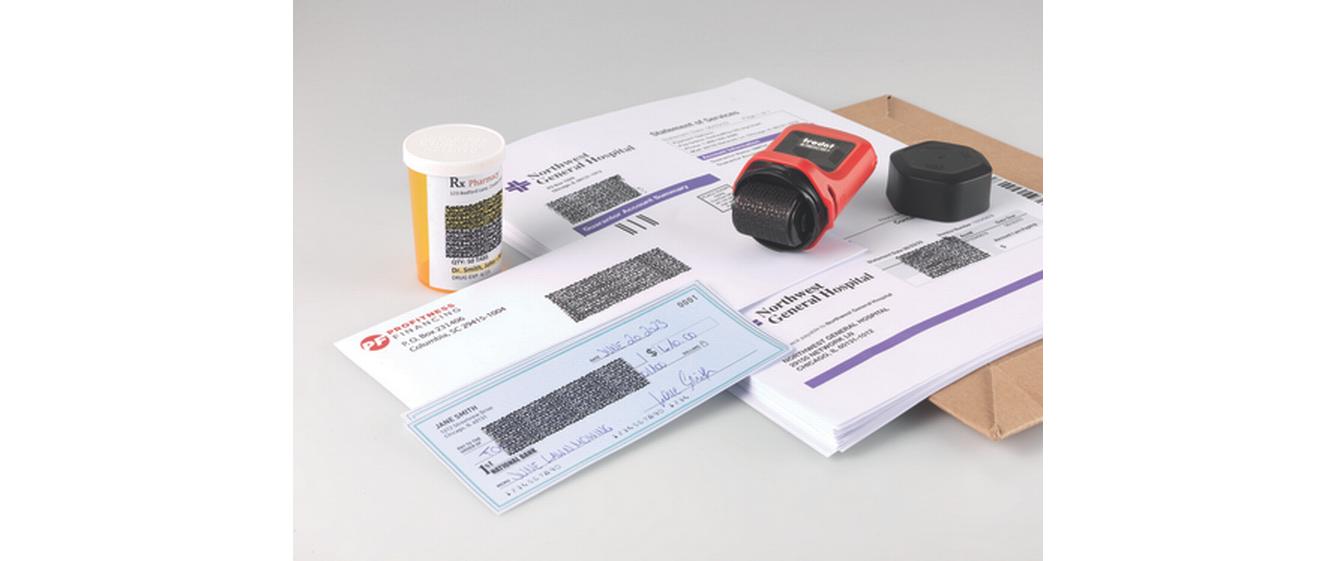 Trodat Stempel ID Protector Rot / Schwarz