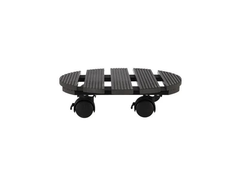 Esschert Design Pflanzenroller WPC rund Braun Esschert Design Pflanzenroller WPC rund Braun