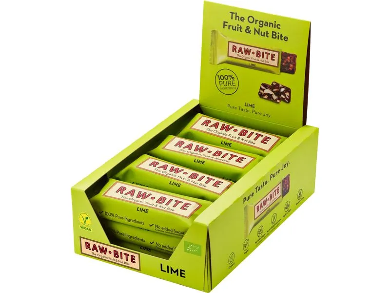 Rawbite Rohkostriegel Zitrone 12 x 50 g Rawbite Rohkostriegel Zitrone 12 x 50 g