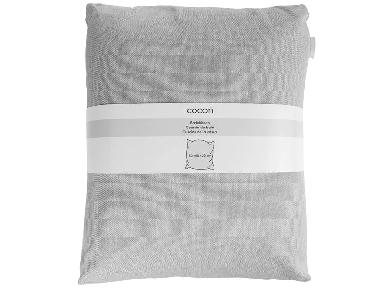 COCON Badekissen 50 x 60 x 20 cm, Grau COCON Badekissen 50 x 60 x 20 cm, Grau