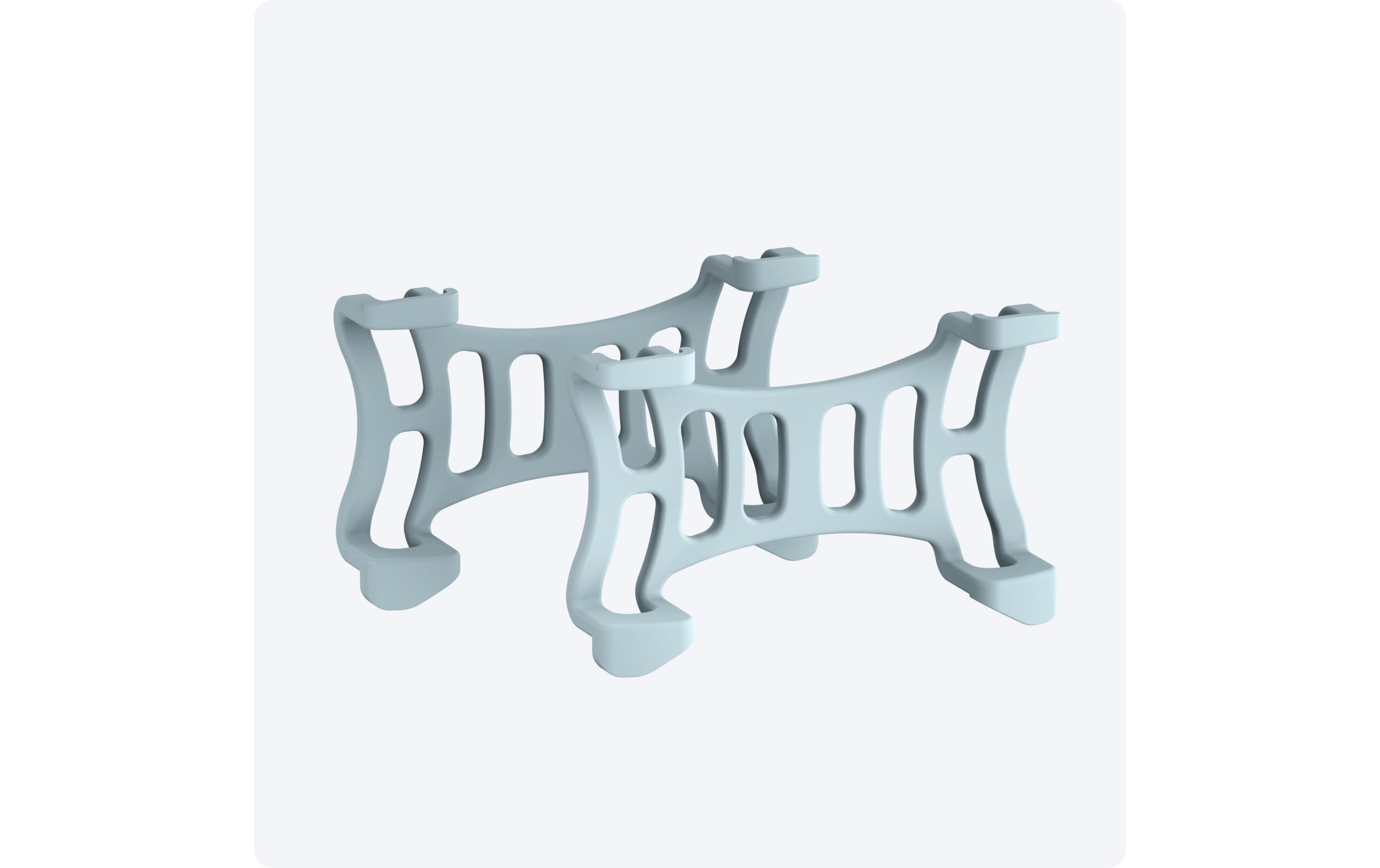 tractive GPS-Tracker Dog 6 Klammern mint 2 Stück