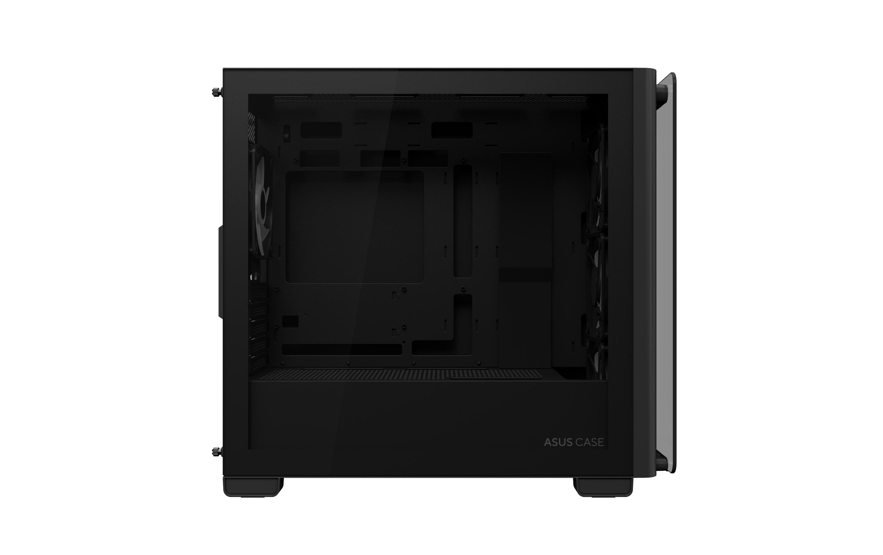 ASUS PC-Gehäuse A23 PLUS TG ARGB Schwarz