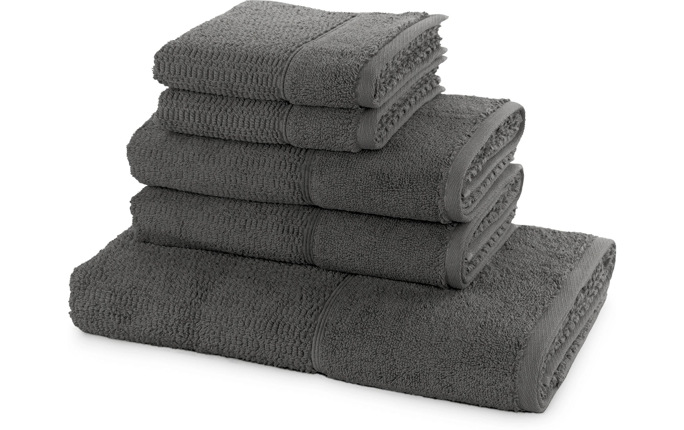 Frottana Frottierwäscheset Pearl 5-teilig, Graphit