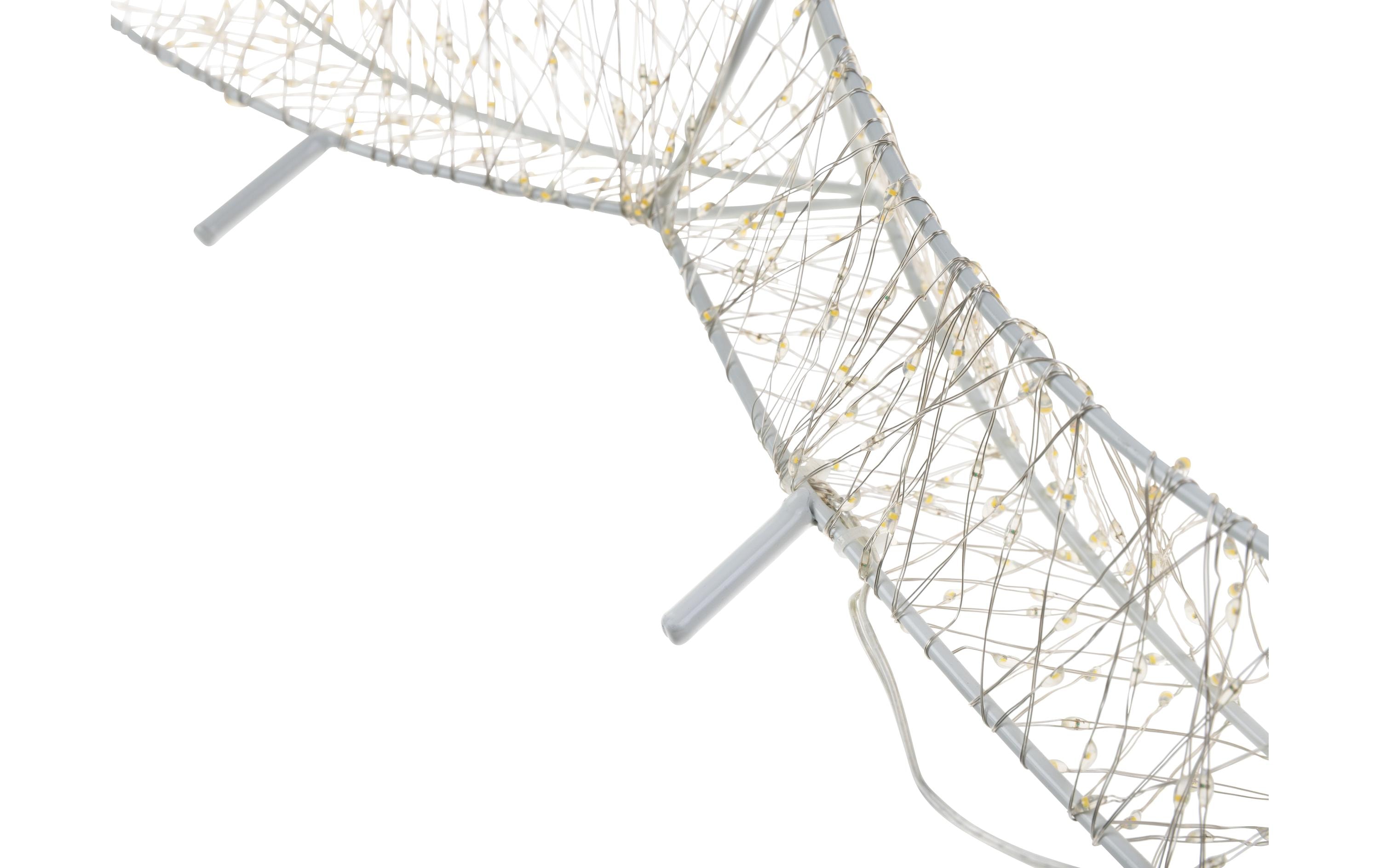 COCON LED-Tannenbaum 3D, Metall, gross