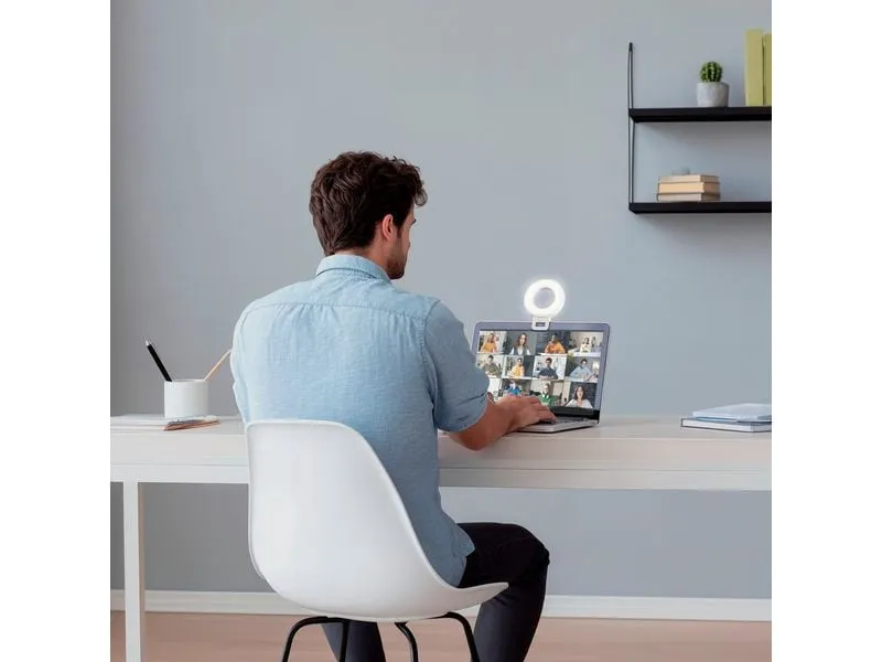 Hama ToGo Clip-On, aufladbar, weiss