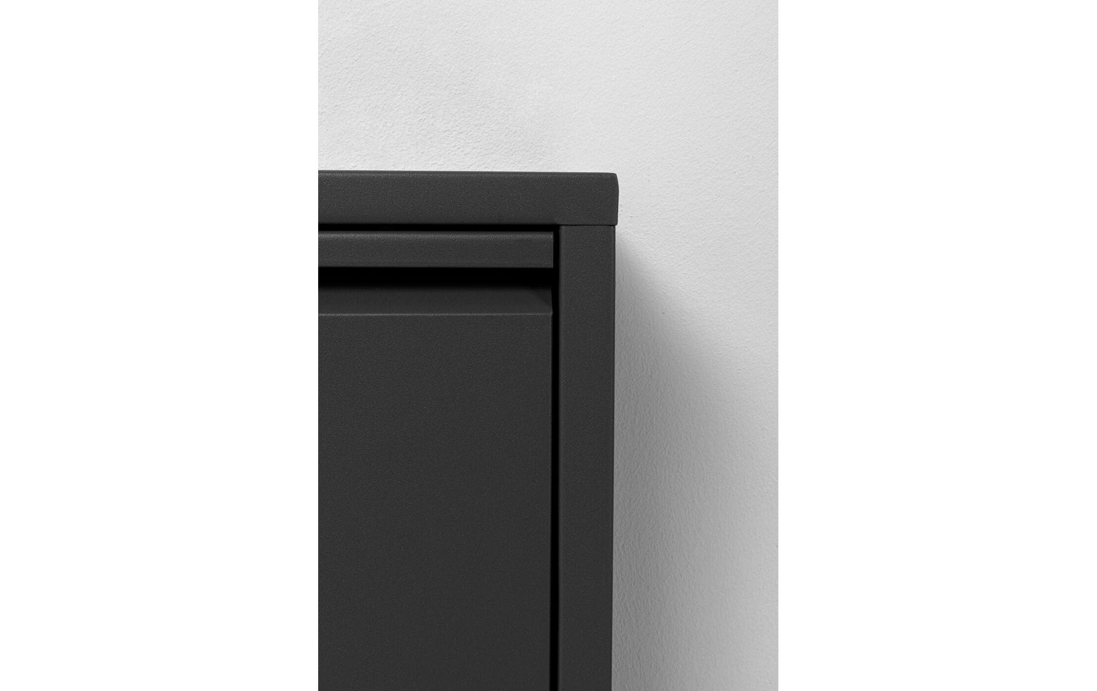 Kare Schuhschrank Caruso 3-er, 50 x 103 cm, Schwarz