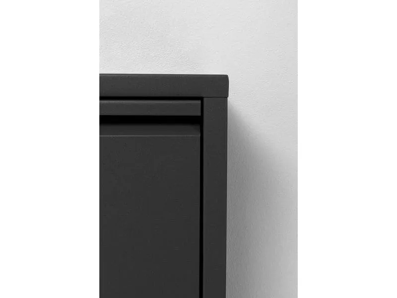 Kare Schuhschrank Caruso 3-er, 50 x 103 cm, Schwarz