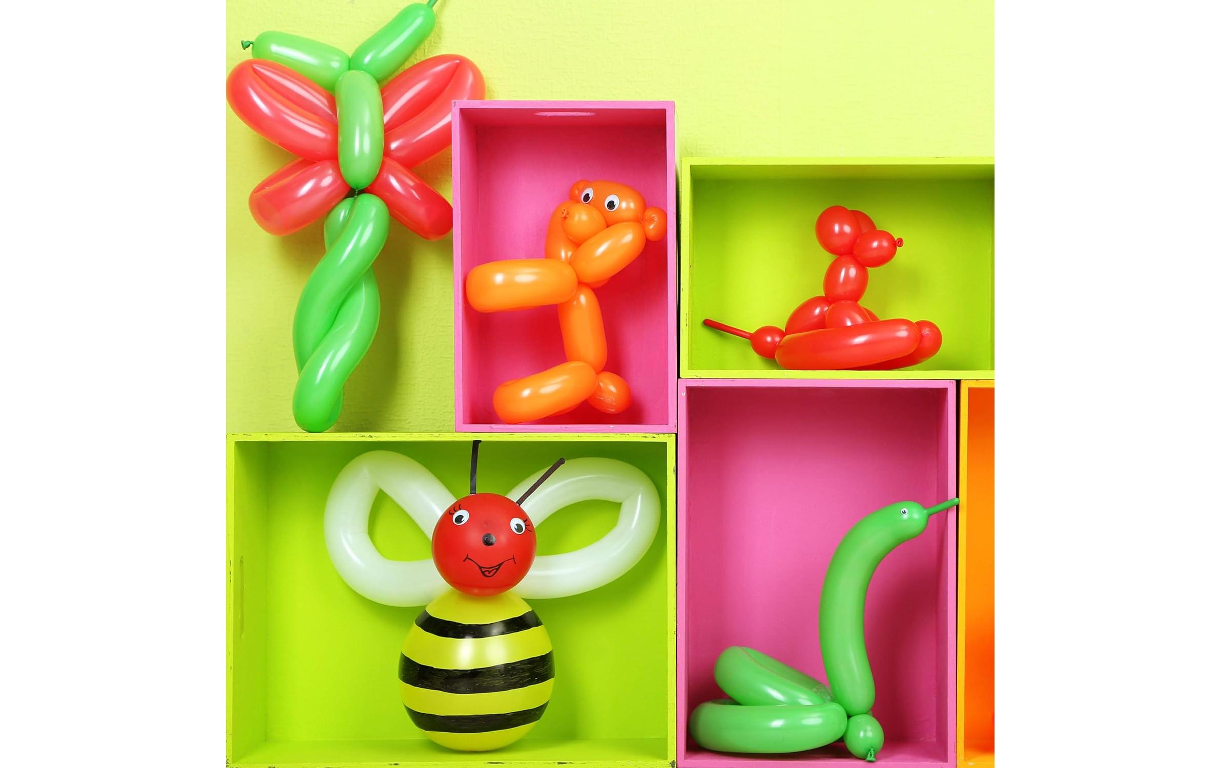 Lumaland Luftballon Set 111 Stück, Mehrfarbig