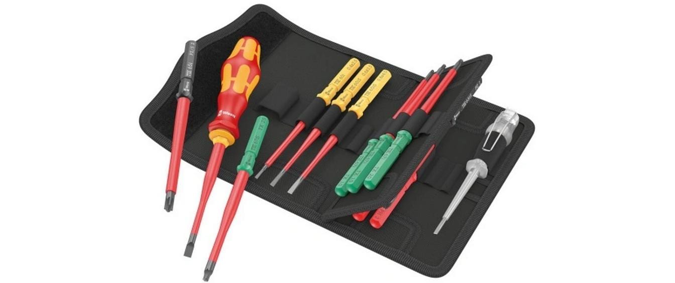 Wera Schraubenzieher-Set VDE-Wechselklingen 16-teilig Wera Schraubenzieher-Set VDE-Wechselklingen 16-teilig