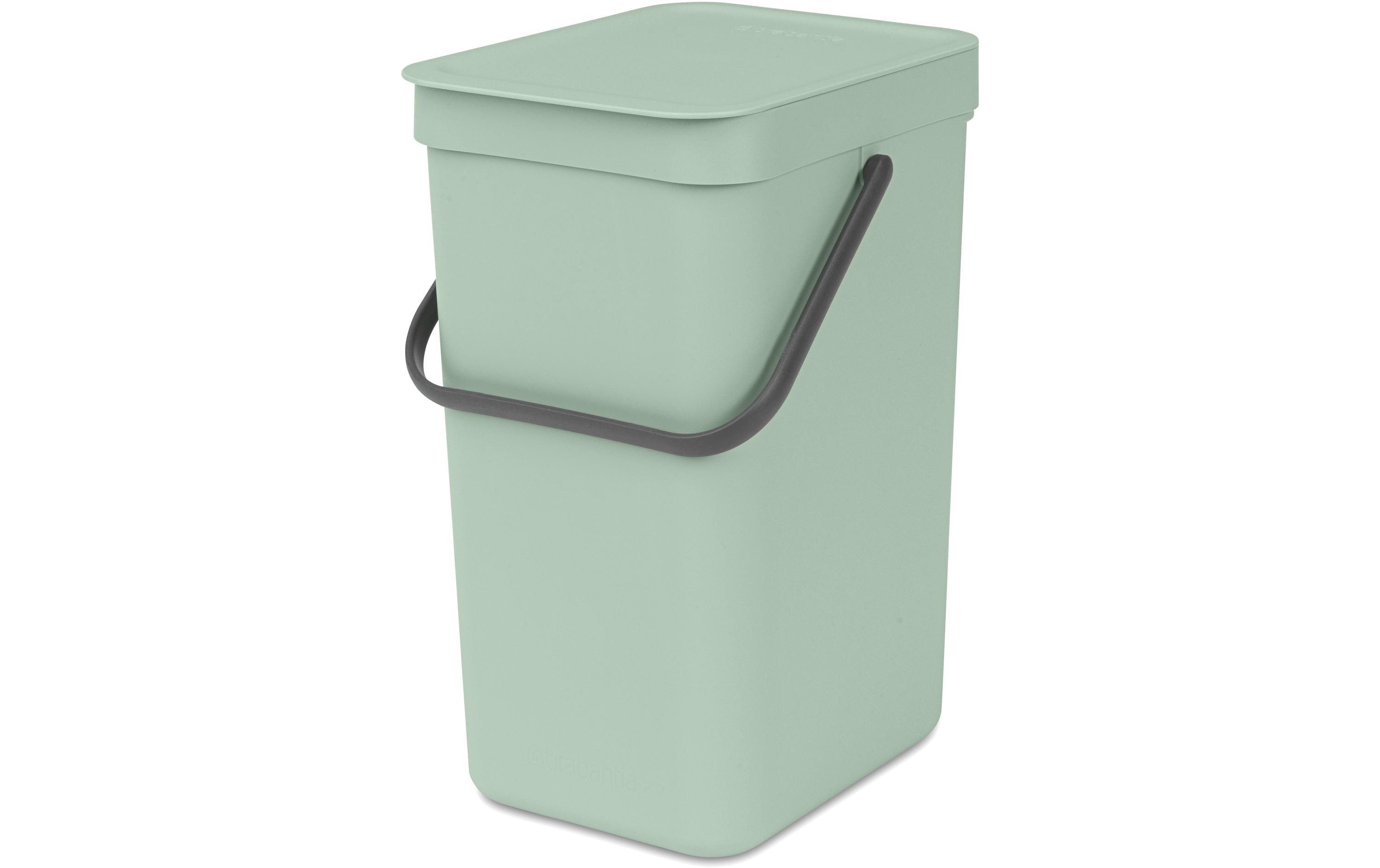 Brabantia Recyclingbehälter Sort & Go 12 l, Hellgrün