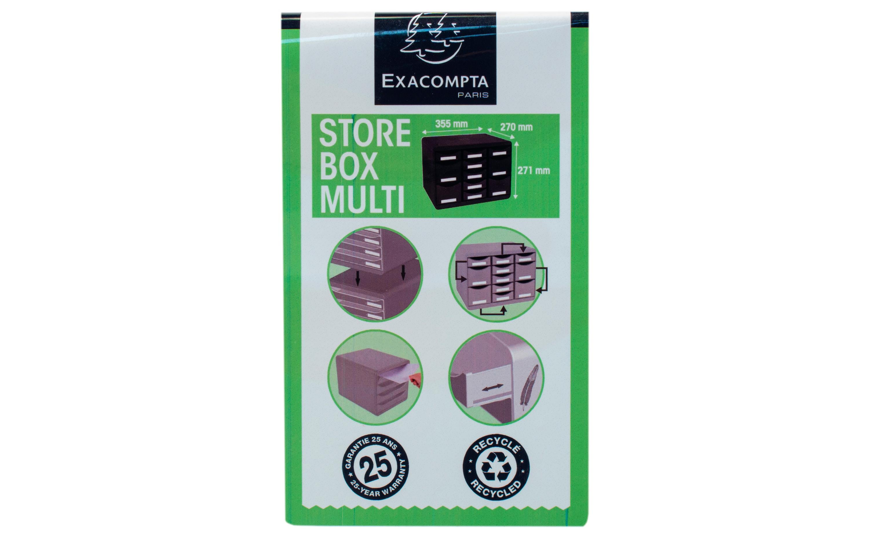 Exacompta Schubladenbox Bee Blue Store Box Multi