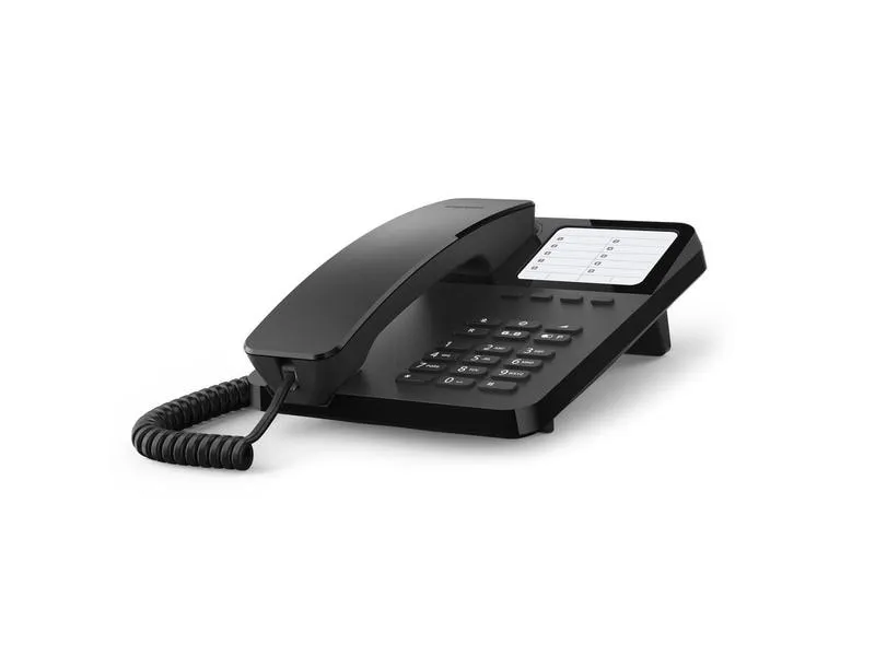 Gigaset Tischtelefon Desk 400 Schwarz