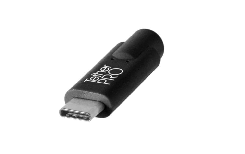 Tether Tools Kabel TetherPro USB-C zu 3.0 Micro-B, 4.6 m Schwarz