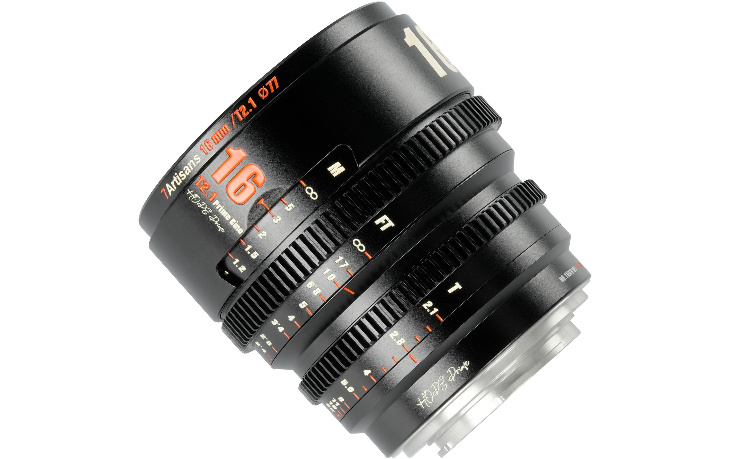 7Artisans Festbrennweite 16mm T/2.1 – Canon RF