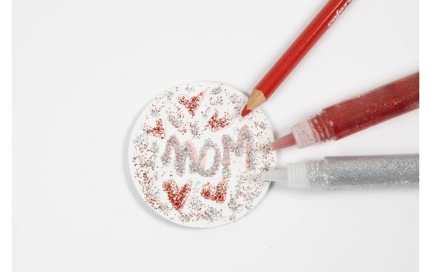 Creativ Company Bastelset Weihnachtskugeln Zeichnen